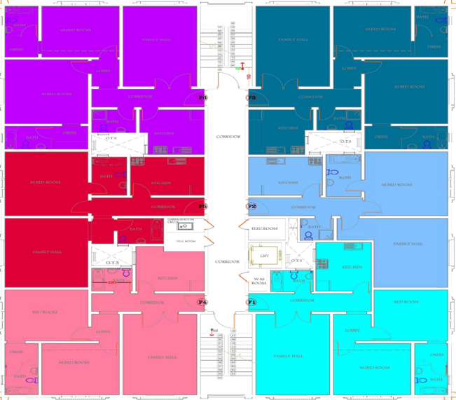 First Floor plan ADCP P/1800